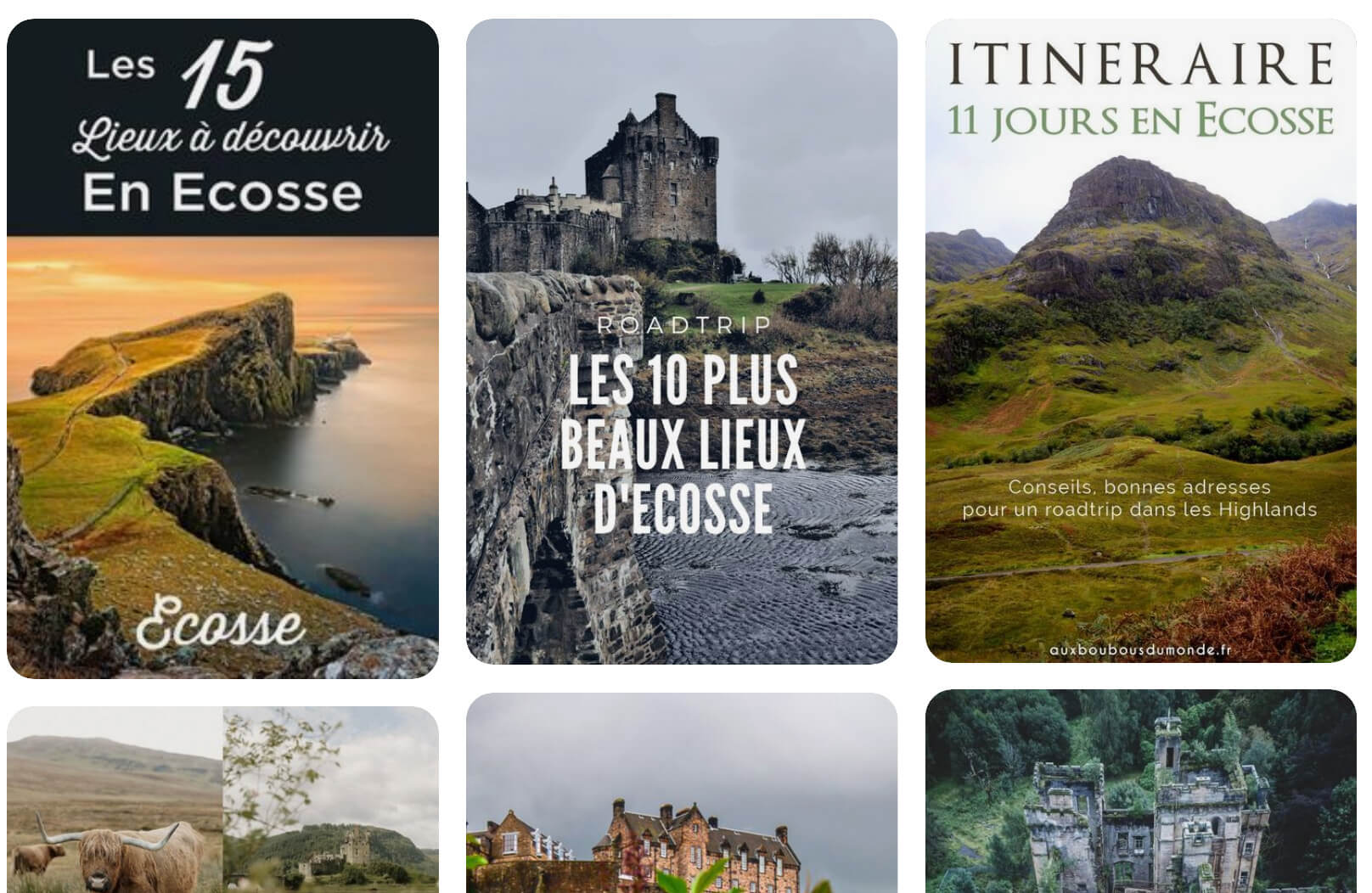 épingle pinterest thème voyage en ecosse